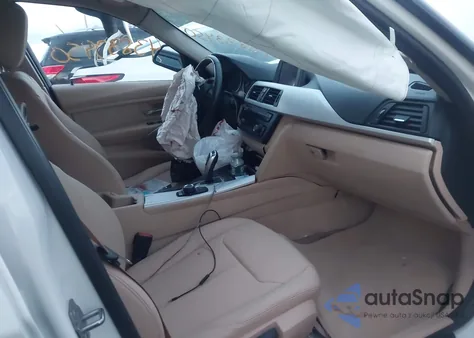 2014 BMW 320I из США, поврежденный, VIN WBA3B1G56ENS77337